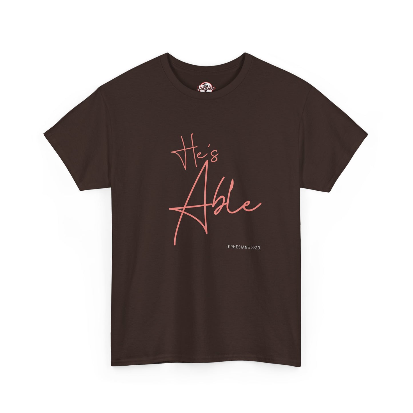 "He's Able" Women's Inspirational T-Shirt