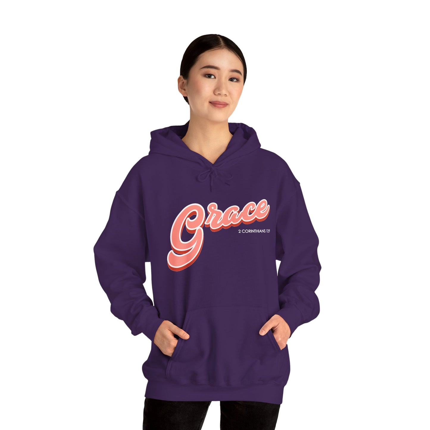 "Grace" Inspirational Pullover Hoodie