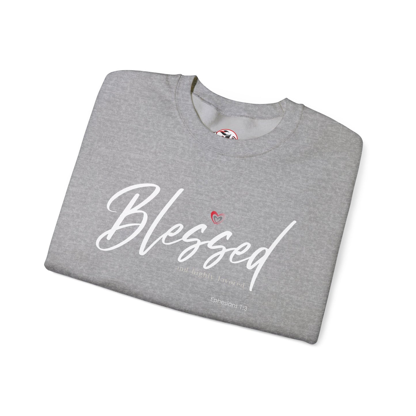 "Blessed" Women's Inspirational Crewneck Sweatshirt
