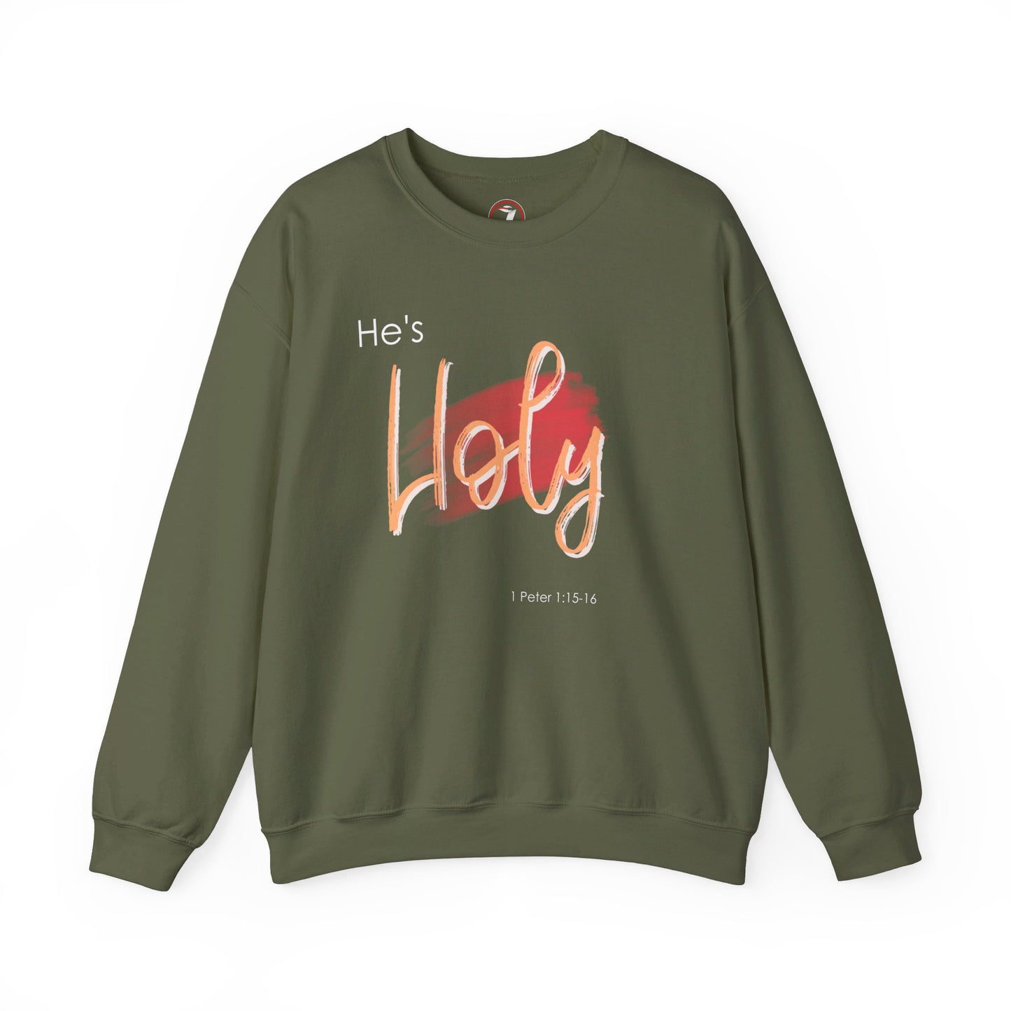 He's Holy Unisex Heavy Blend™ Crewneck Sweatshirt