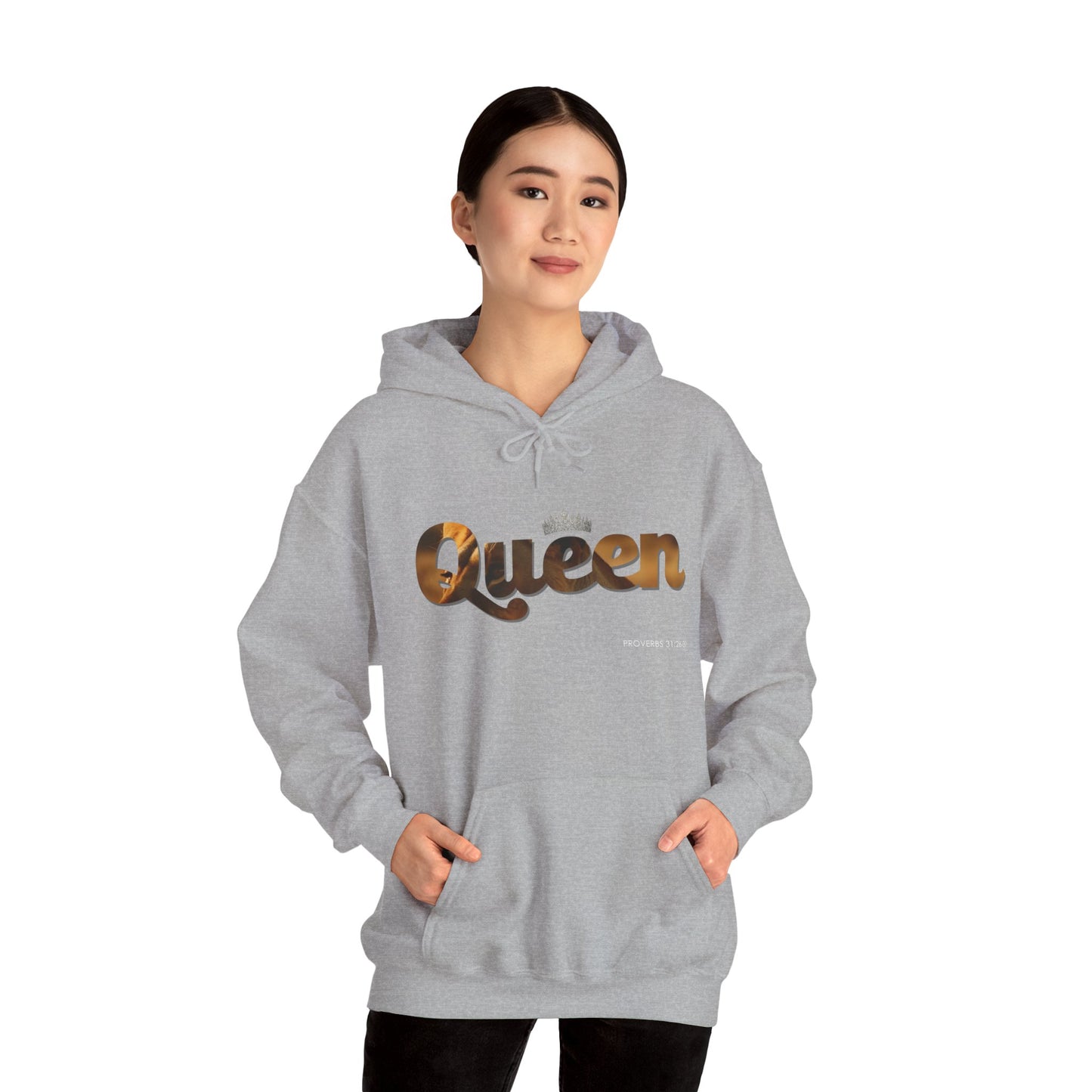 "Queen" Women's Graphic Pullover Hoodie