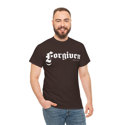 "Forgiven" Men's Inspirational Graphic Tee