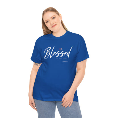 "Blessed" Women's Inspirational Graphic T‑Shirt