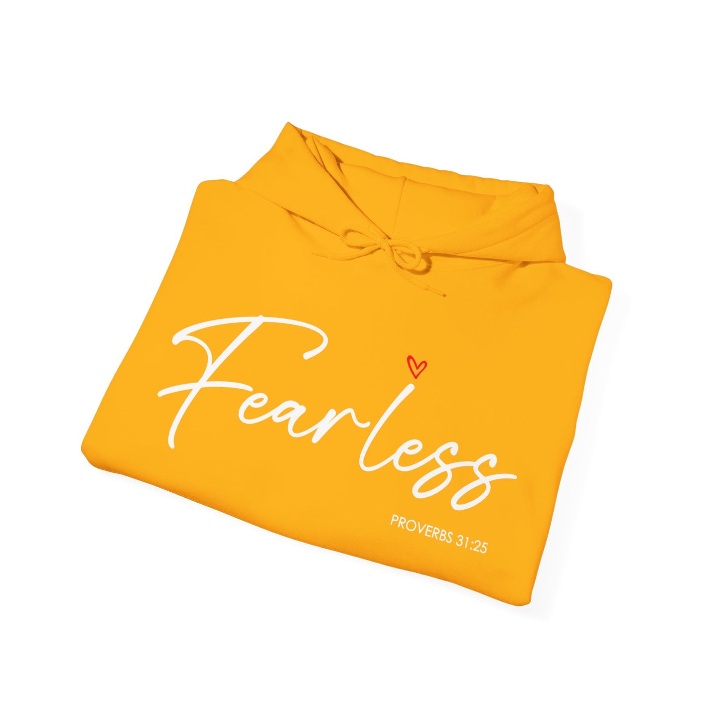"Fearless" Inspirational Pullover Sweatshirt