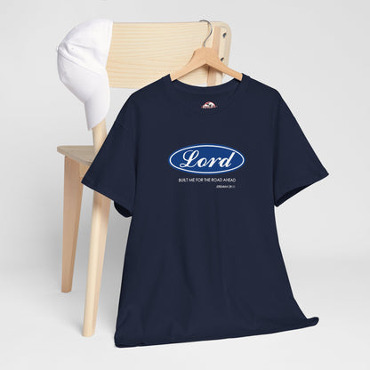 Lord Built Me Inspirational Crewneck T-Shirt