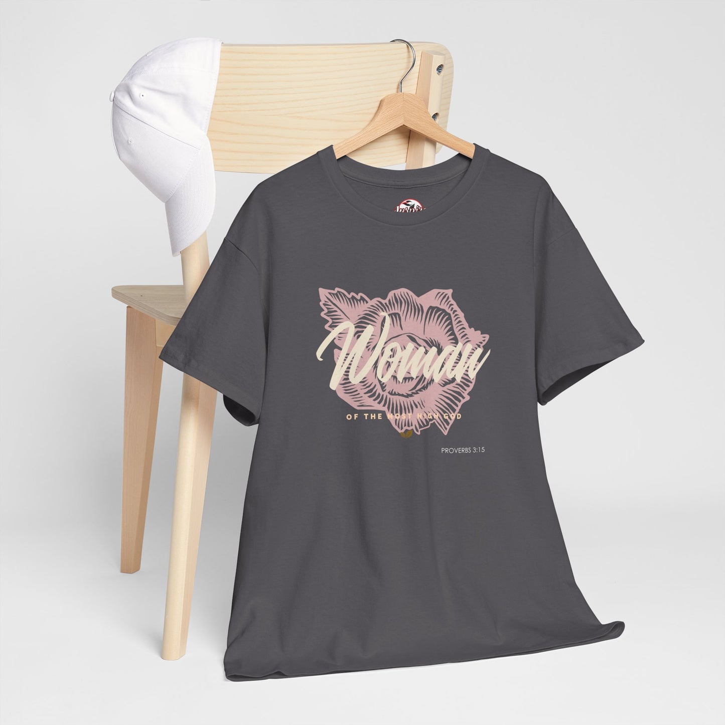Woman of the Most High God Women's Heavy Cotton Tee
