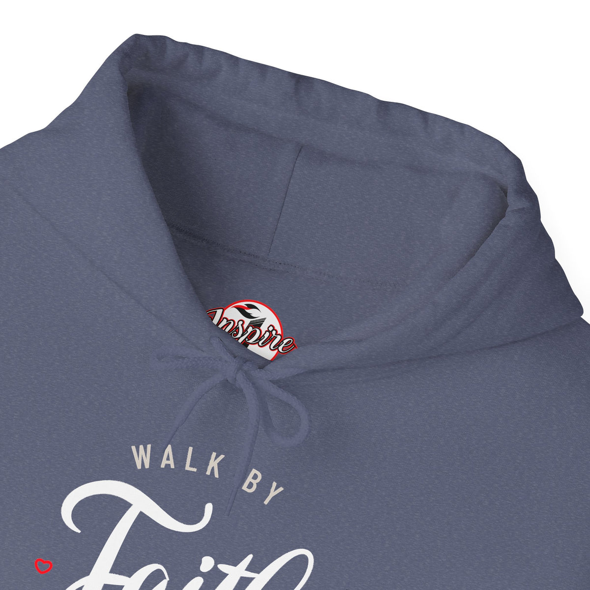 "Walk by Faith Not by Sight" Motivational Pullover Hoodie