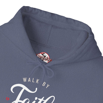"Walk by Faith Not by Sight" Motivational Pullover Hoodie