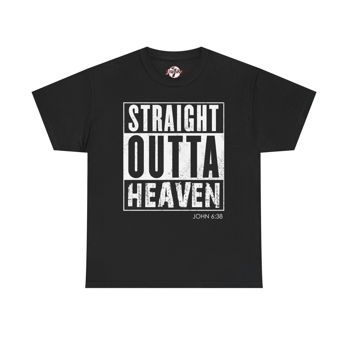 Straight Outta Heaven Unisex Inspirational Graphic T-Shirt