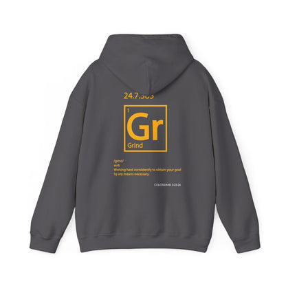 "Grind" Motivational Unisex Pullover Hoodie