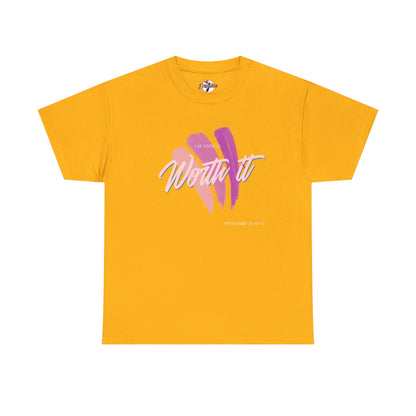 "Totally Worth It" Women's Motivational Graphic T‑Shirt