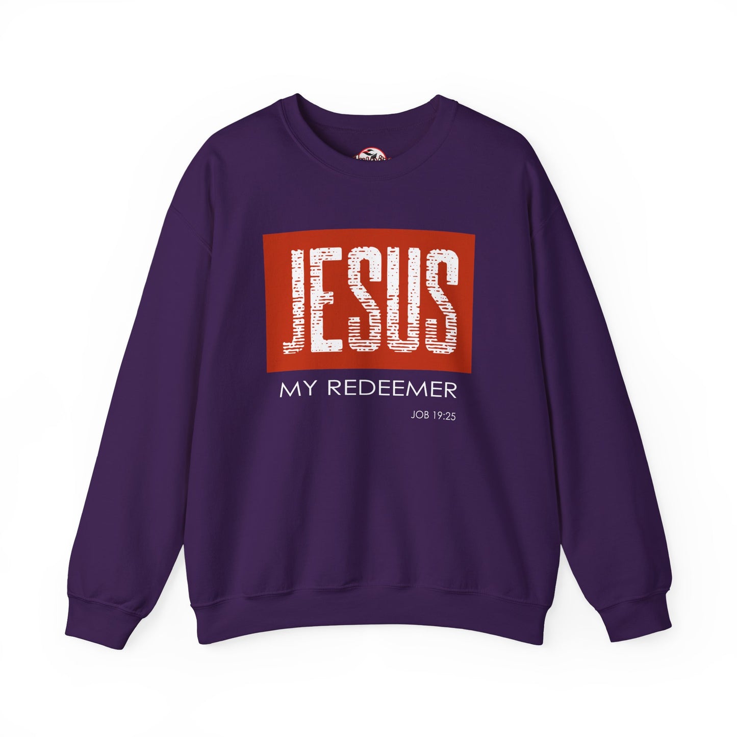 "Jesus My Redeemer" Inspirational Crewneck Sweatshirt