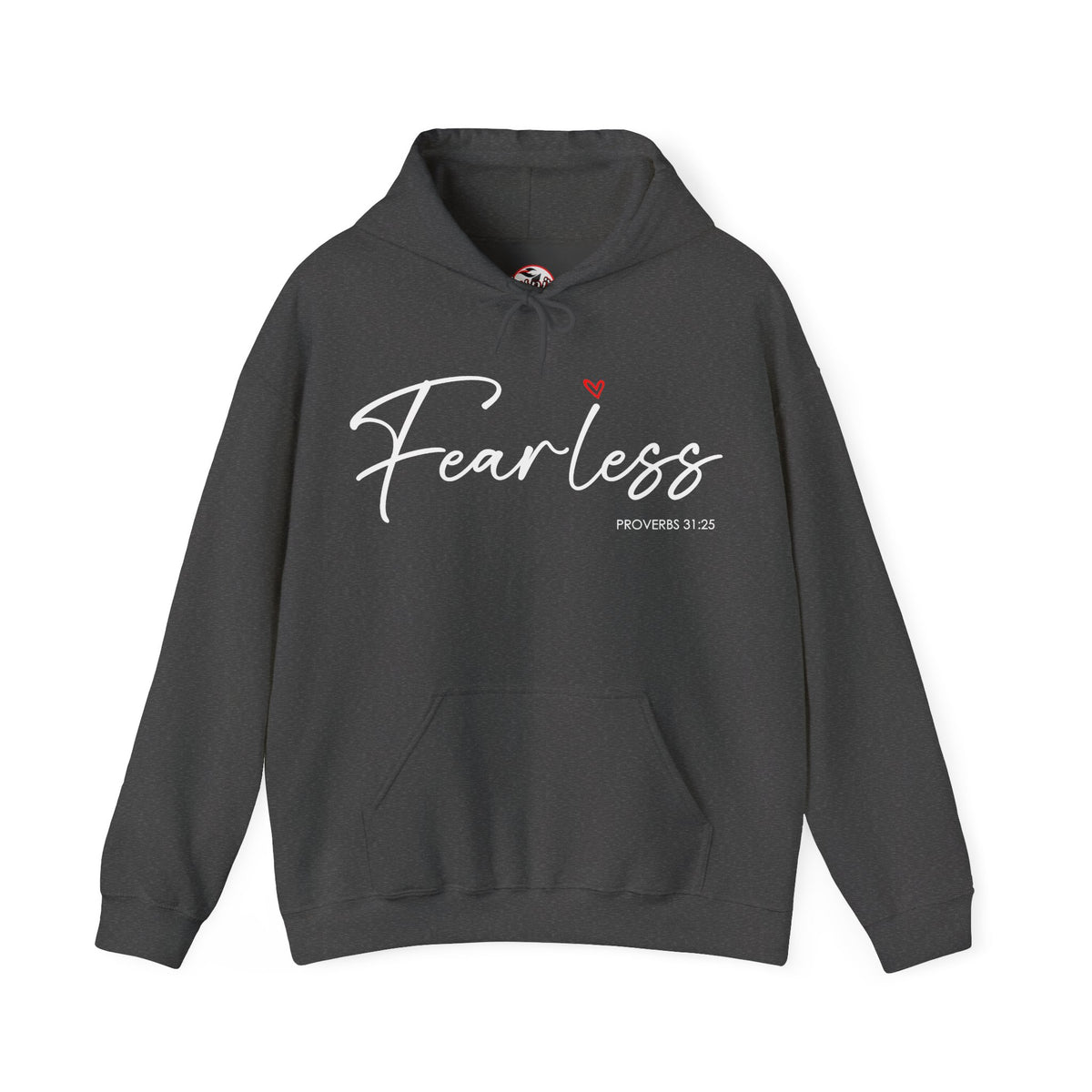 "Fearless" Inspirational Pullover Hoodie