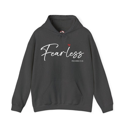 "Fearless" Inspirational Pullover Hoodie