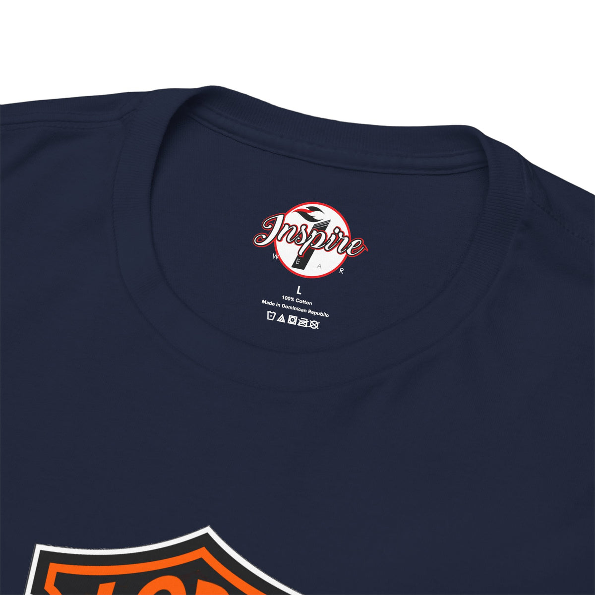 Jesus Christ Savior T‑Shirt — Lord Savior Motorcycle Shield Design