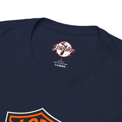 Jesus Christ Savior T‑Shirt — Lord Savior Motorcycle Shield Design