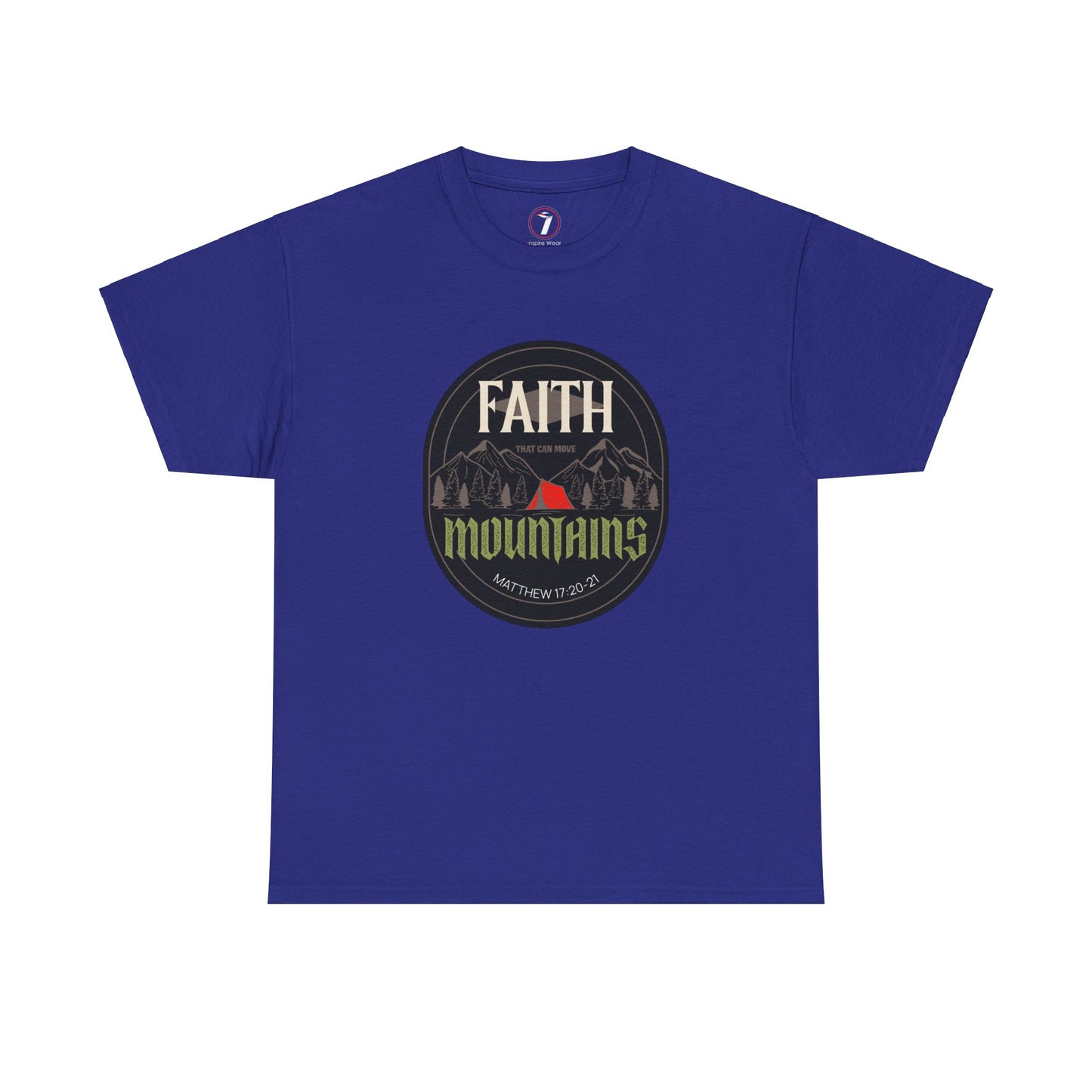 Mountain Moving Faith Unisex Heavy Cotton Tee