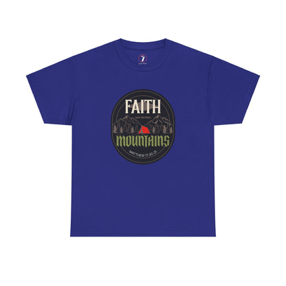 Mountain Moving Faith Unisex Heavy Cotton Tee