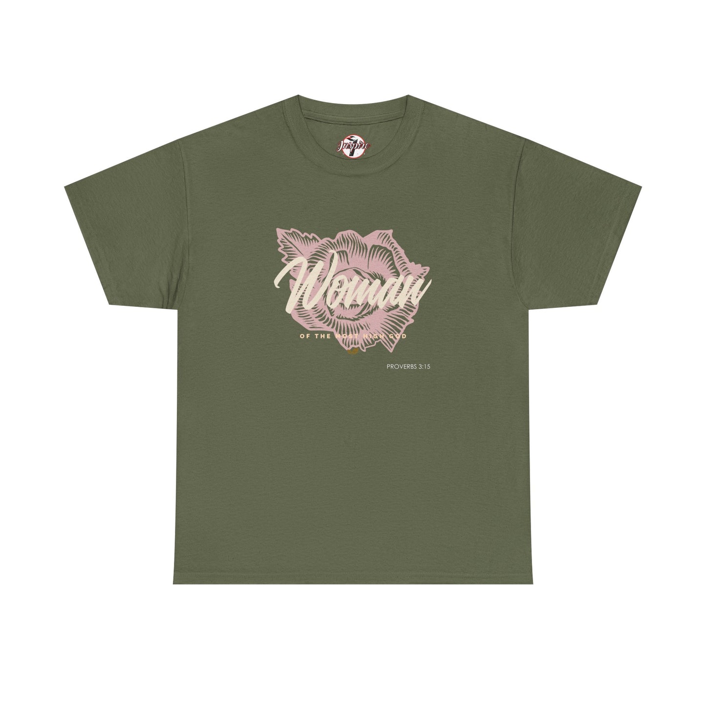 Woman of the Most High God Women's Heavy Cotton Tee