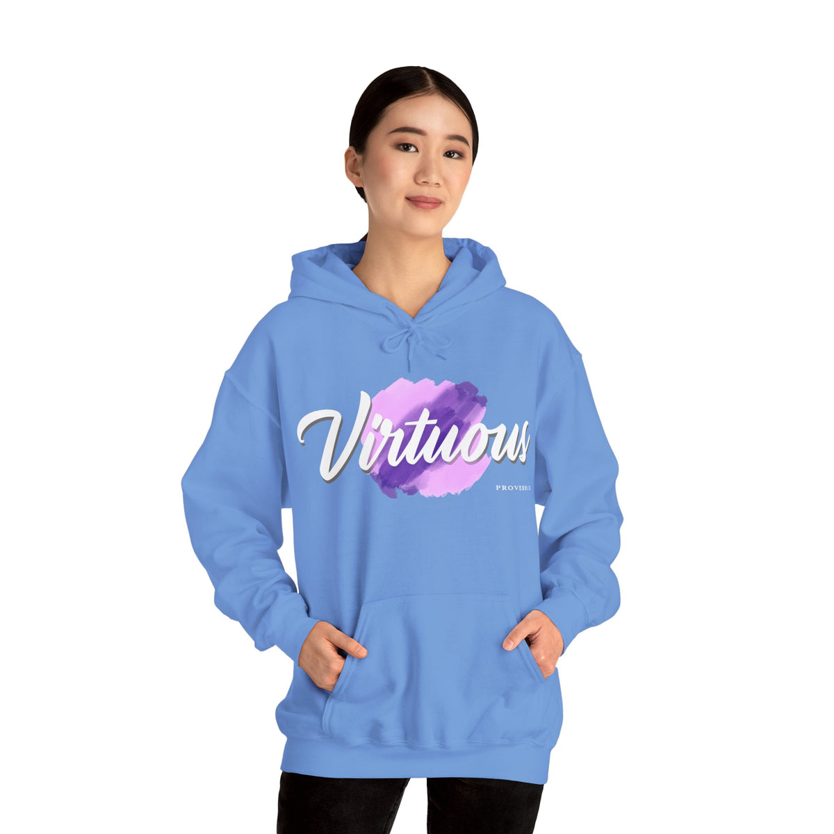 "Virtuous" Affirmation Pullover Hoodie