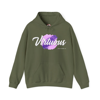 "Virtuous" Affirmation Pullover Hoodie
