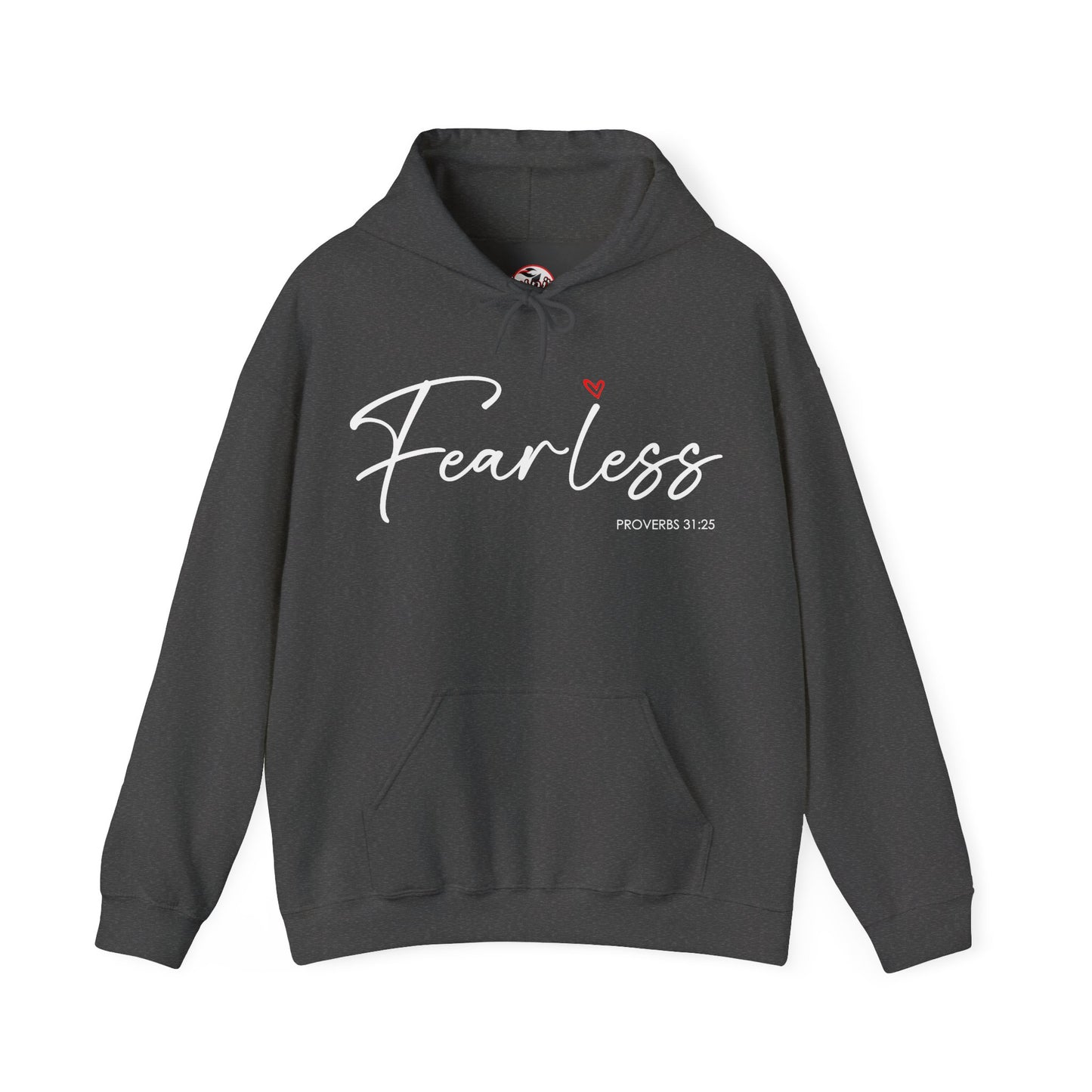 "Fearless" Inspirational Pullover Sweatshirt