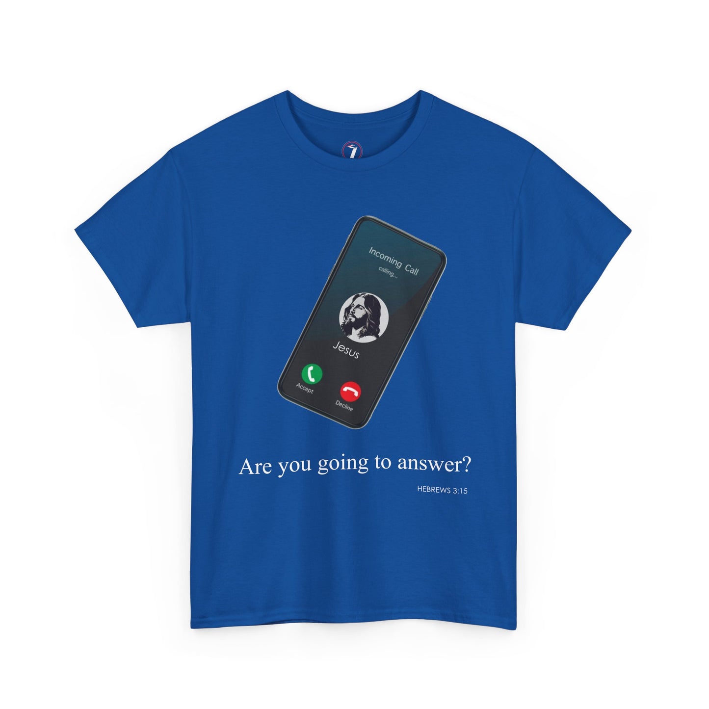 "Are You Going to Answer?" Inspirational Graphic Tee
