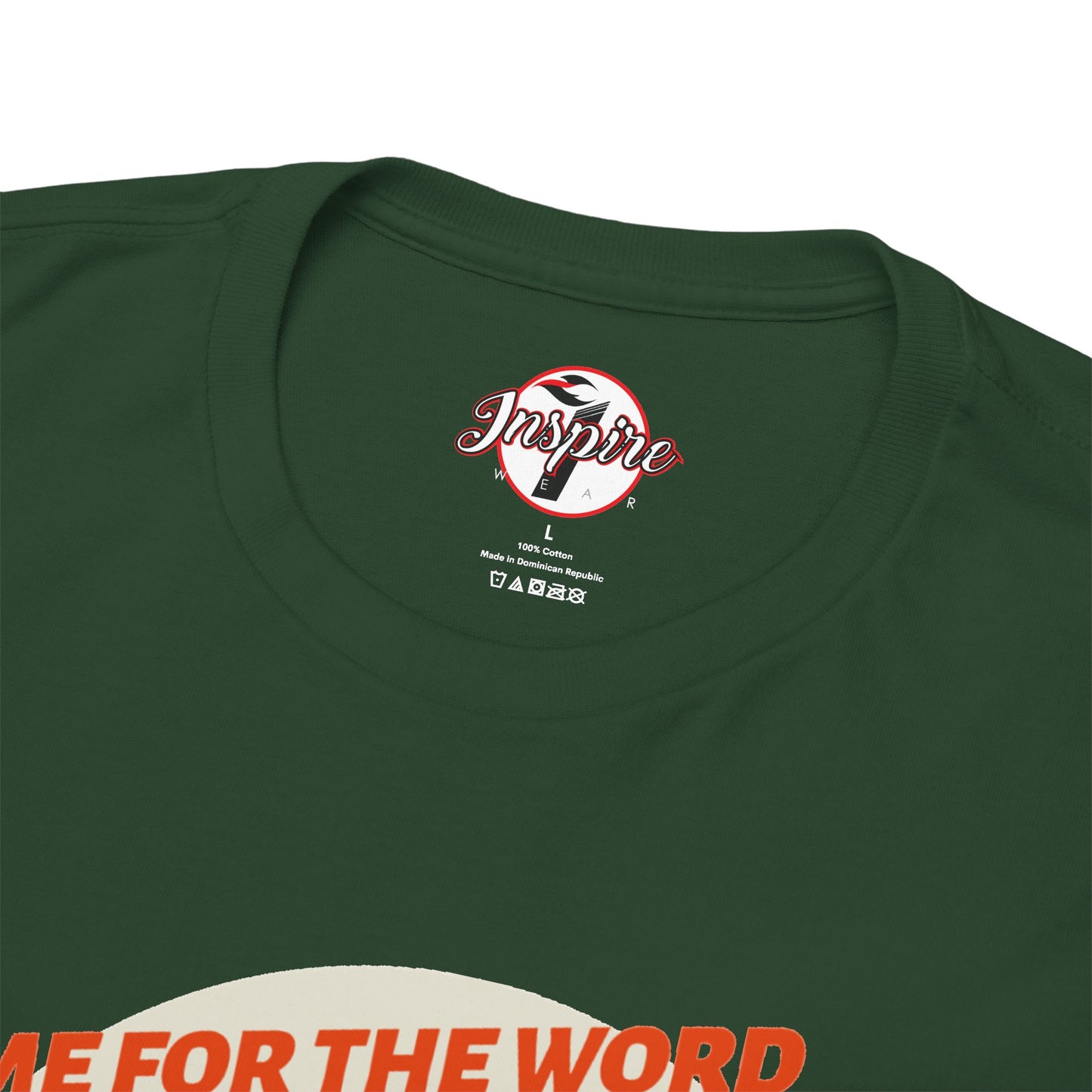 "Come for the Word" Fish Sandwich Graphic T-Shirt