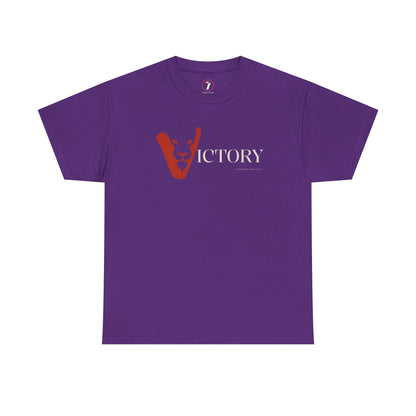 Victory in Jesus Unisex Heavy Cotton Tee