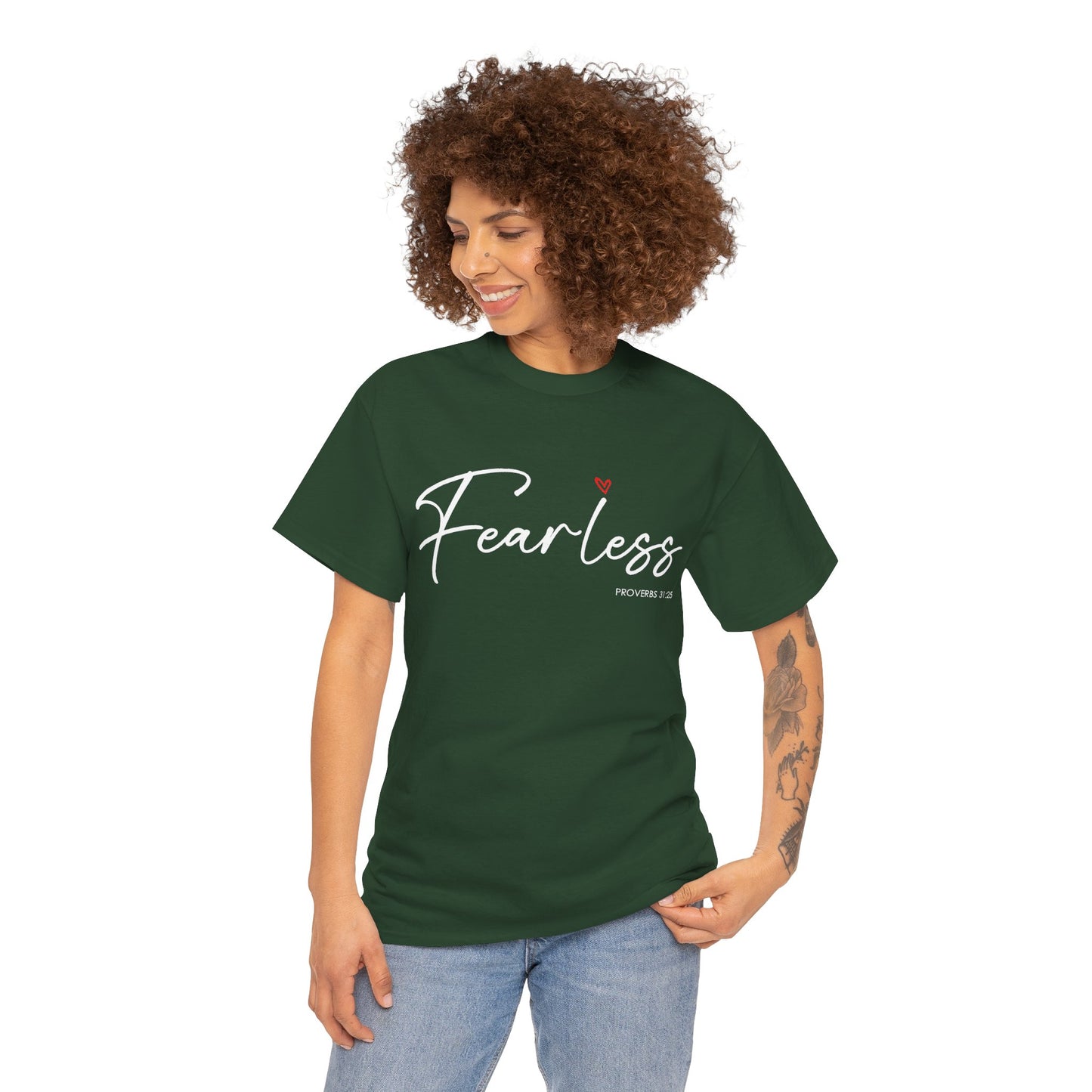 "Fearless" Inspirational Graphic T-Shirt