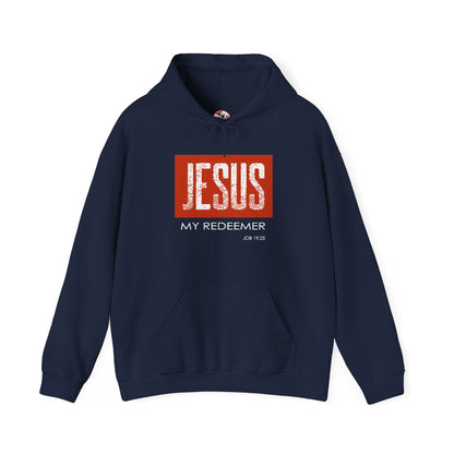 "Jesus My Redeemer" Inspirational Pullover Hoodie
