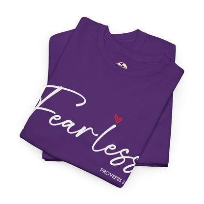 "Fearless" Inspirational Graphic T-Shirt