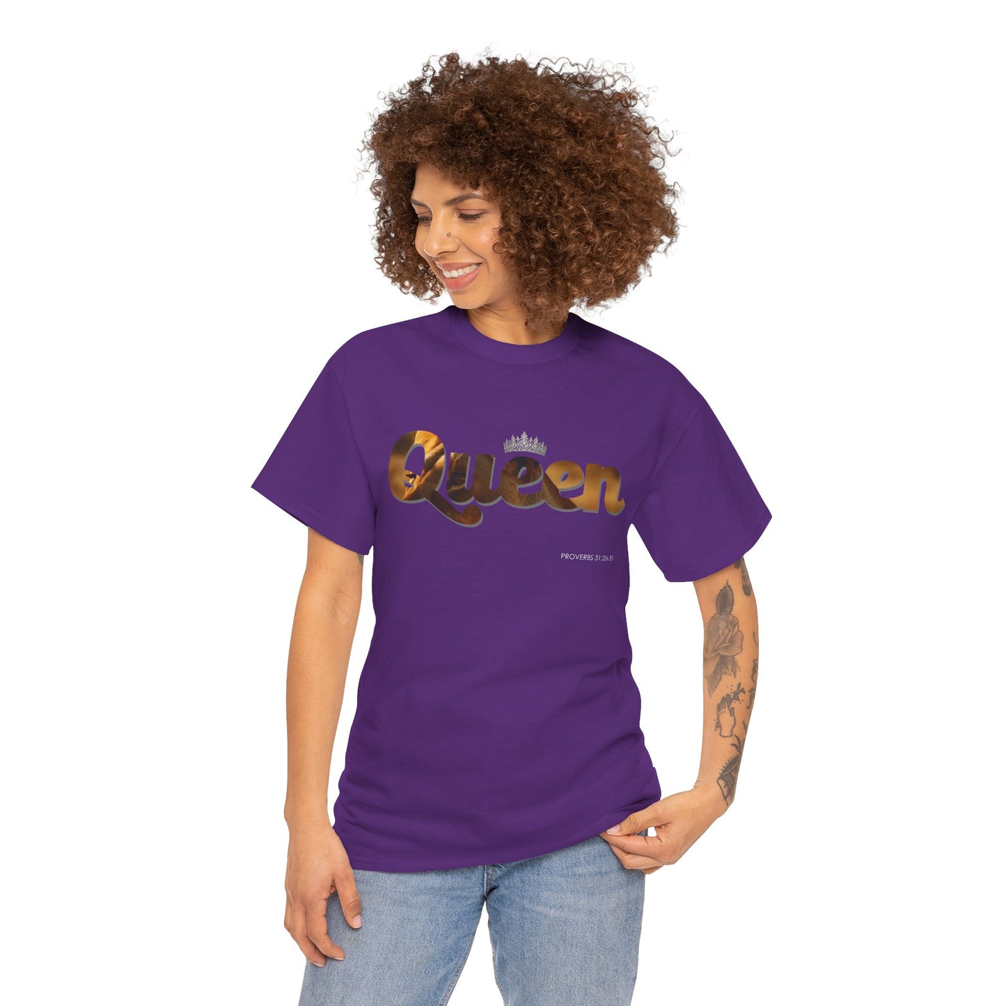 "Queen" Women's Inspirational Graphic Tee