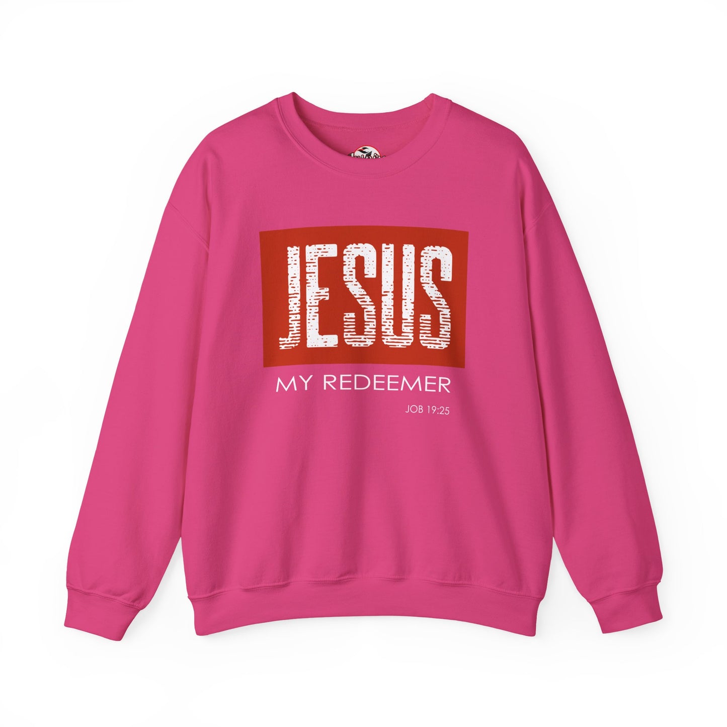 "Jesus My Redeemer" Inspirational Crewneck Sweatshirt