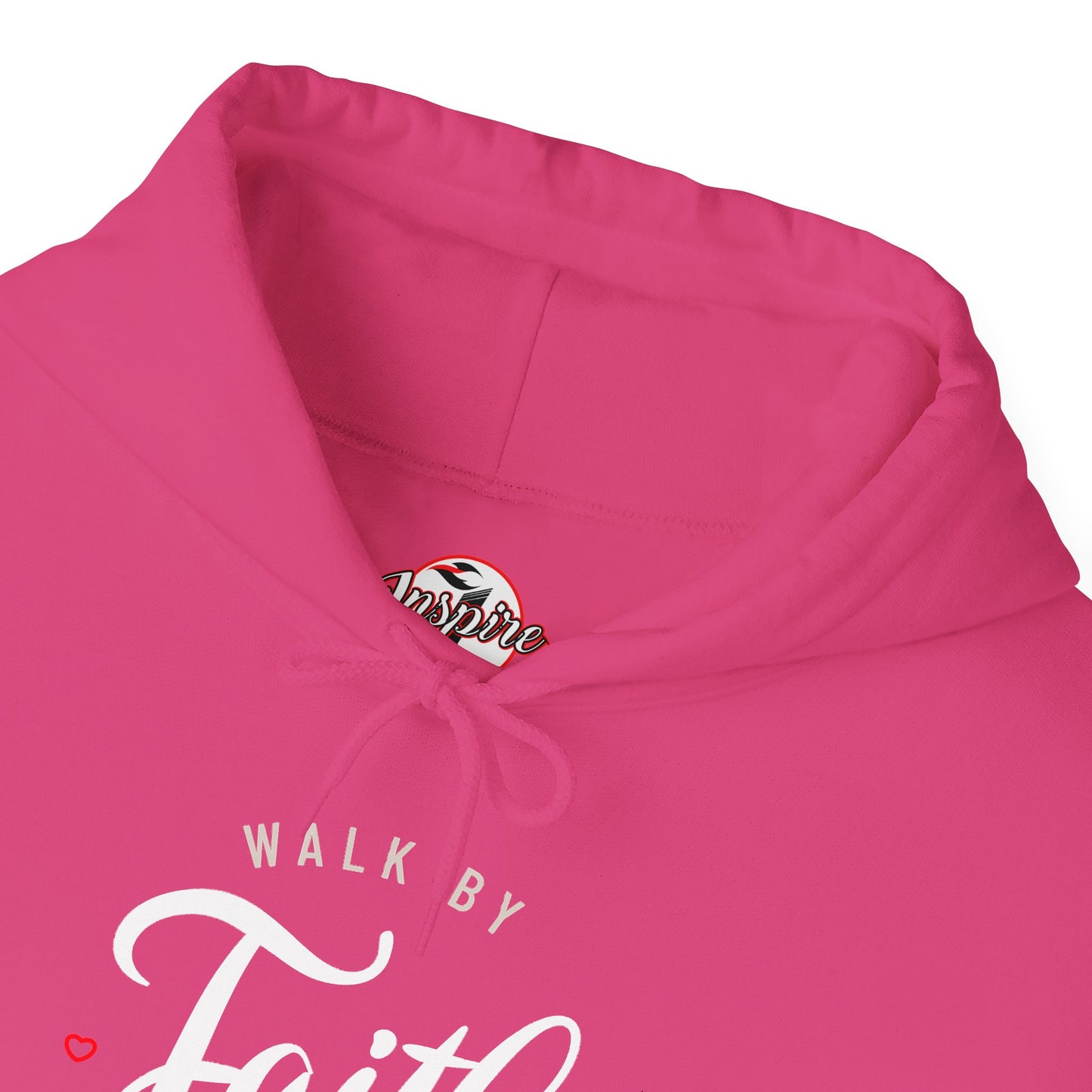 "Walk by Faith Not by Sight" Motivational Pullover Hoodie