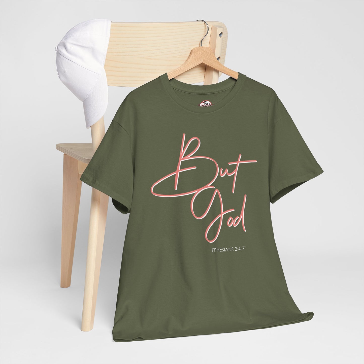 "But God" Womens Christian Faith Graphic Tee