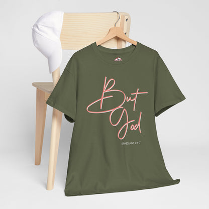 "But God" Womens Christian Faith Graphic Tee