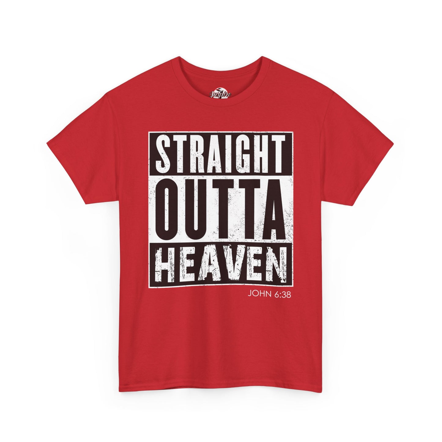 Straight Outta Heaven Unisex Inspirational Graphic T-Shirt