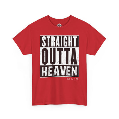 Straight Outta Heaven Unisex Inspirational Graphic T-Shirt