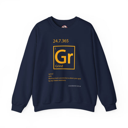Grind 24/7/365 Motivational Element Crewneck Sweatshirt