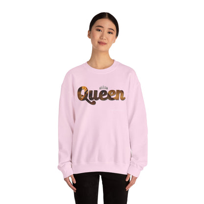 "Queen" Women's Inspirational Pullover Sweatshirt