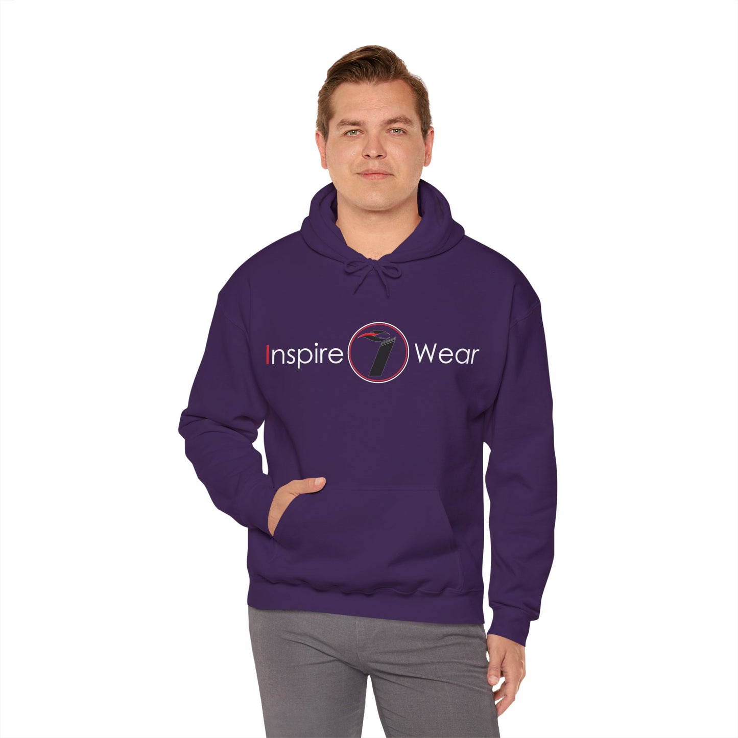 Inspire Wear Classic Logo Pullover Hoodie