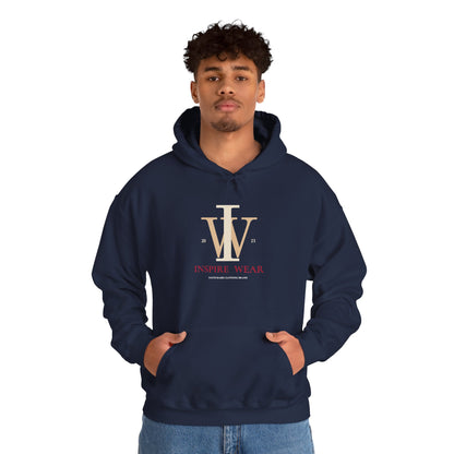 Inspire Wear IW Monogram Logo Pullover Hoodie