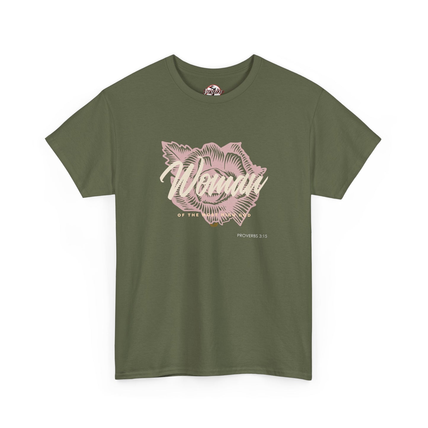 Woman of the Most High God Women's Heavy Cotton Tee