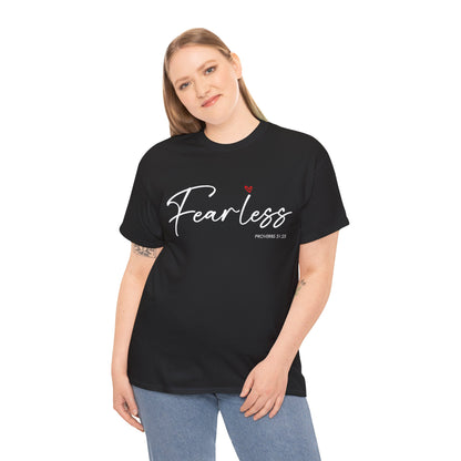 "Fearless" Inspirational Graphic T-Shirt