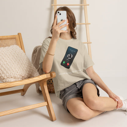 "Are You Going to Answer?" Inspirational Graphic Tee
