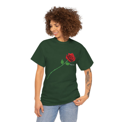 "Fearfully and Wonderfully Made" Rose Affirmative Graphic T-Shirt
