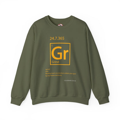 Grind 24/7/365 Motivational Element Crewneck Sweatshirt