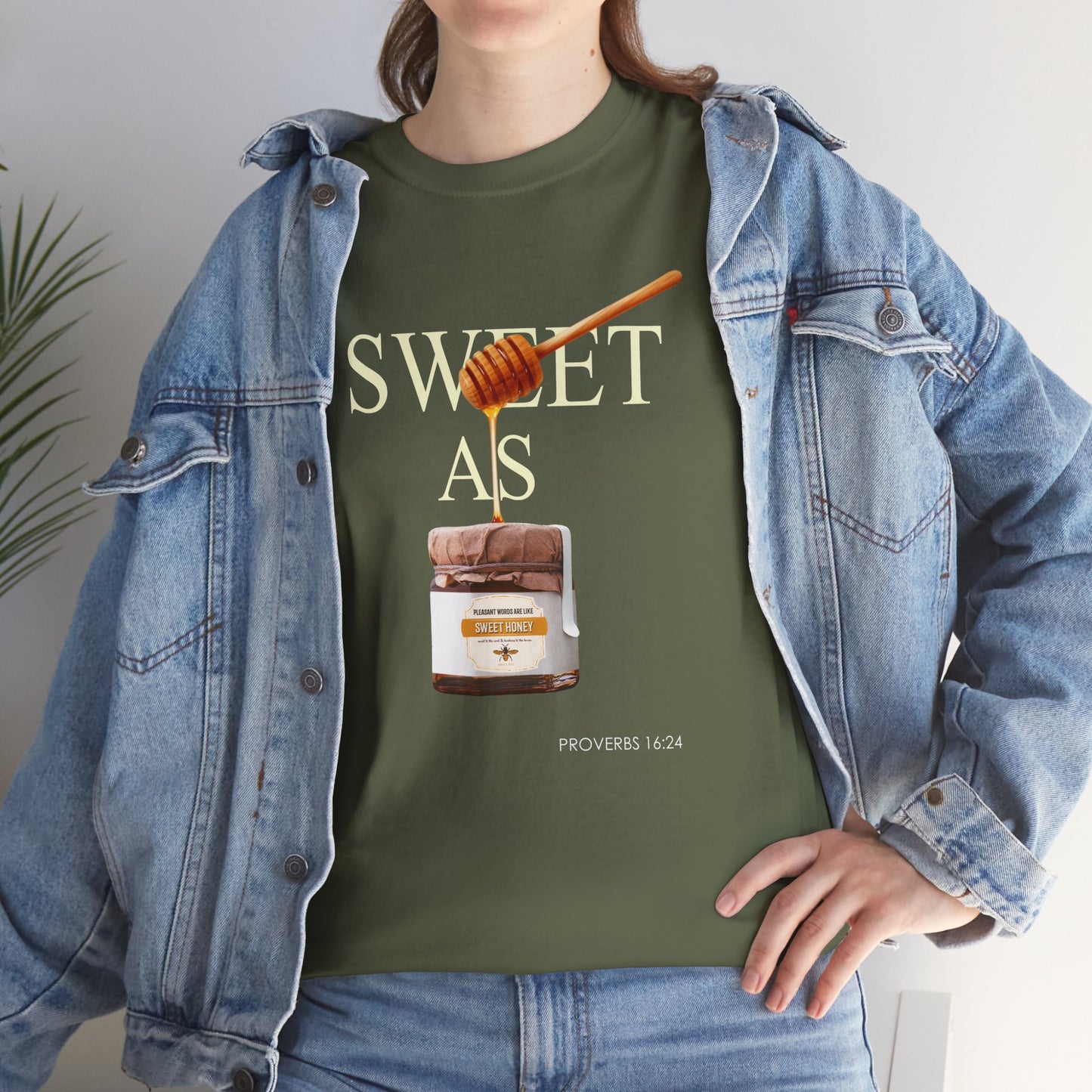 "Pleasant Words" Women's Inspirational Graphic Tee