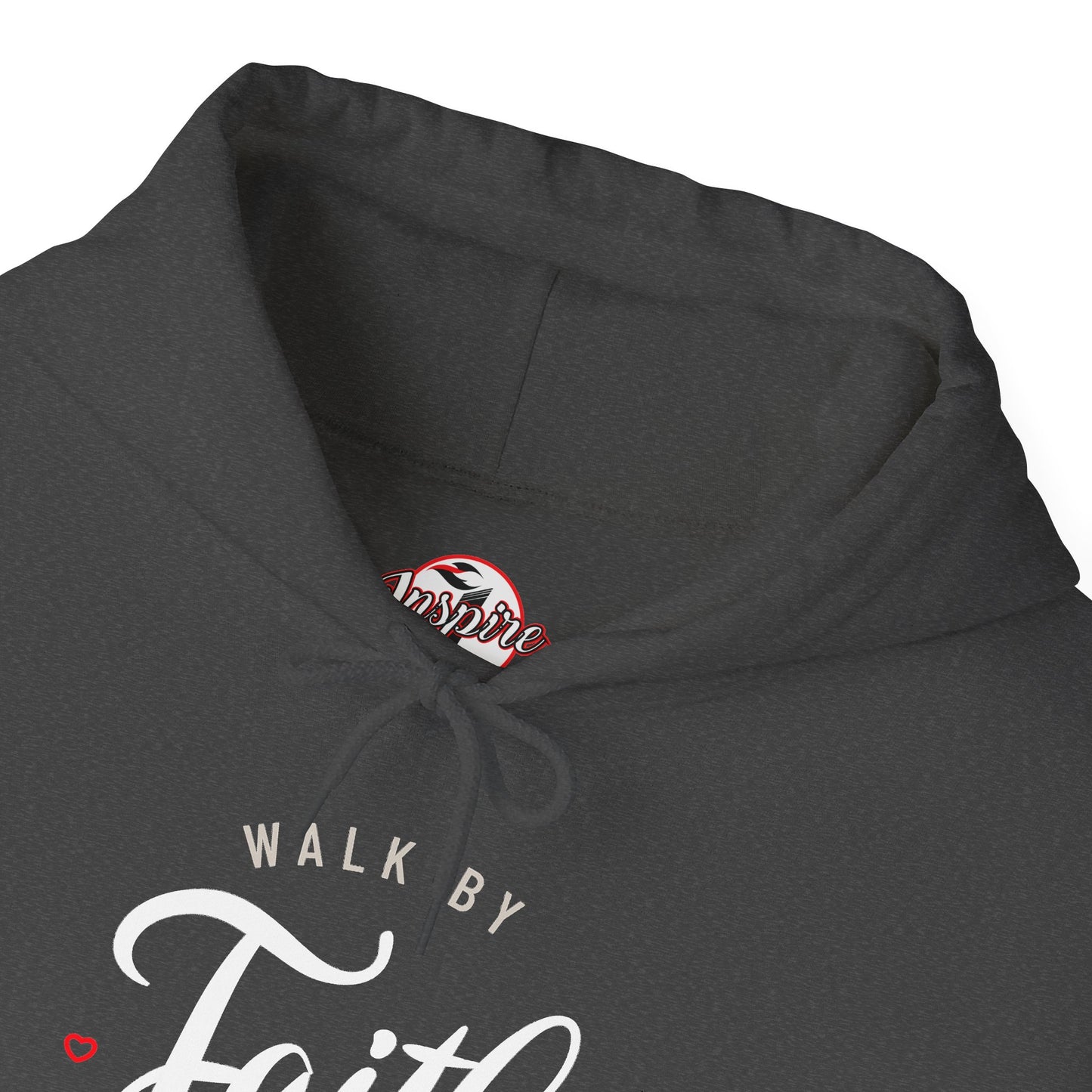 "Walk by Faith Not by Sight" Motivational Pullover Hoodie